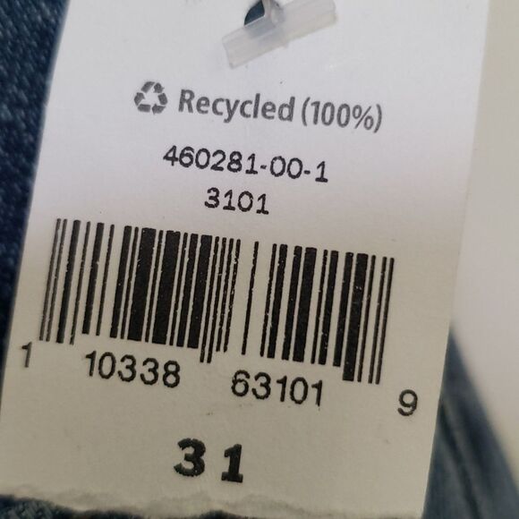 NWT Gap Jeans Womens sz 31 Dark Wash Best Girlfriend Star Studded Denim - Picture 2 of 6